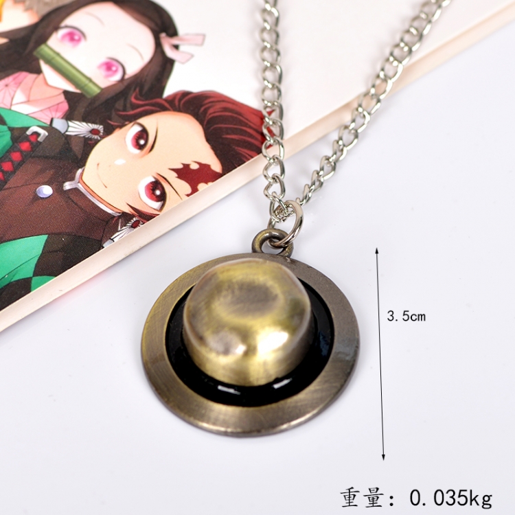 Demon Slayer Kimets Anime peripheral metal necklace pendant price for 5 pcs
