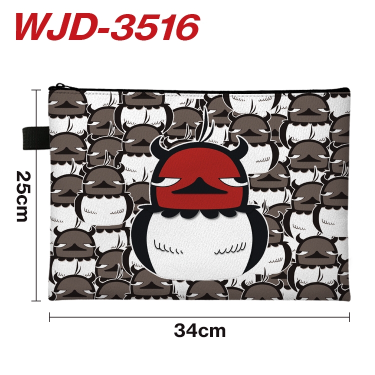 Black Clover Anime Peripheral Full Color A4 File Bag 34x25cm WJD-3516