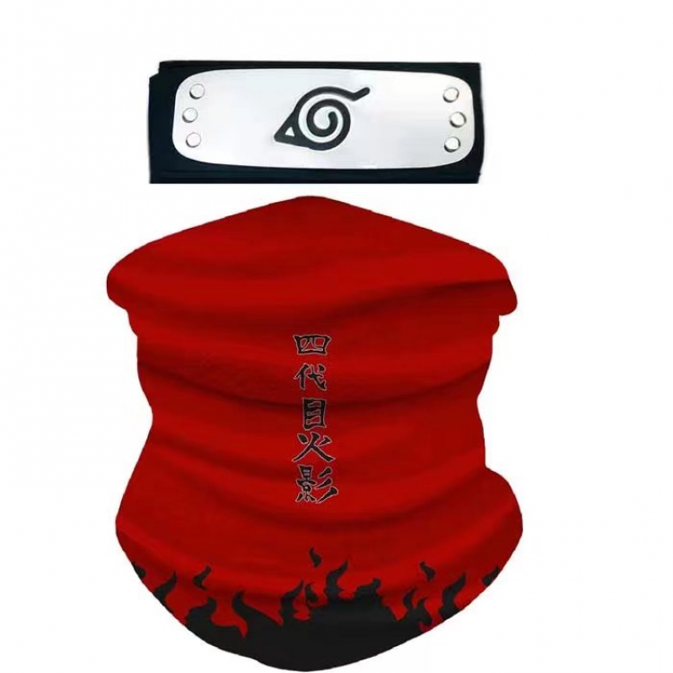 Naruto Anime Peripheral Magic Turban Mask Forehead Protector