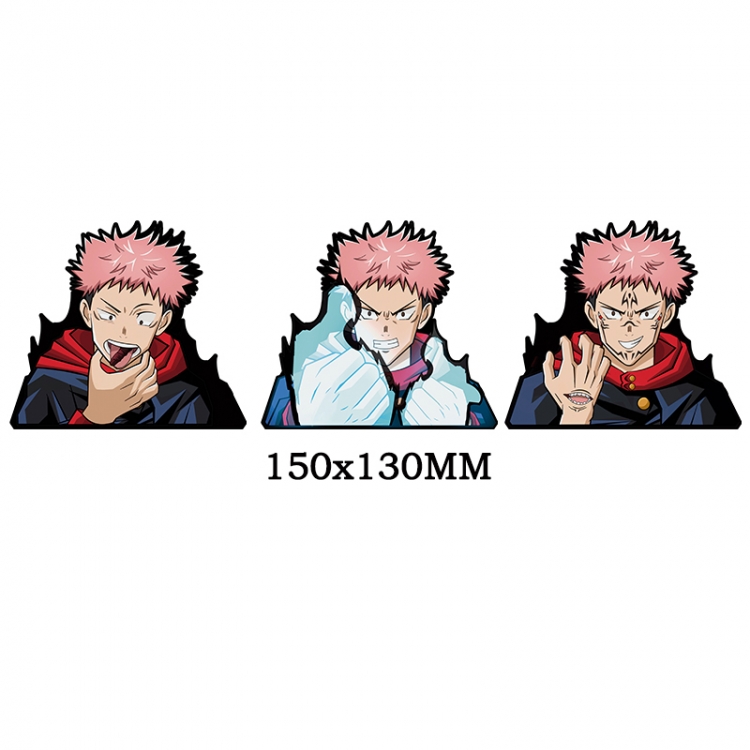 Jujutsu Kaisen  Magic 3D HD variable map car computer animation stickers price for 2 pcs