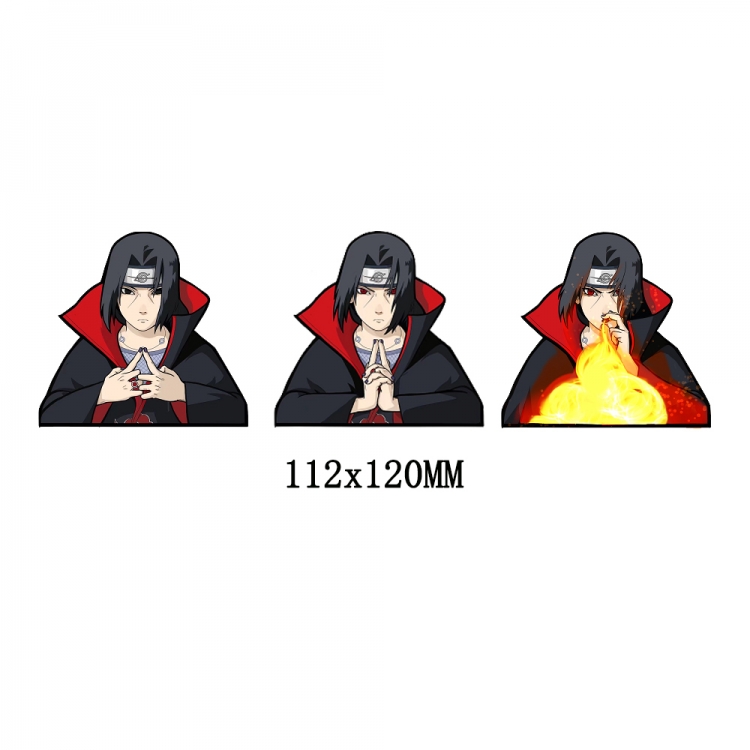 Naruto Magic 3D HD variable map car computer animation stickers price for 2 pcs