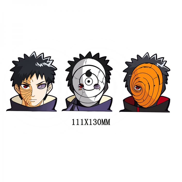 Naruto Magic 3D HD variable map car computer animation stickers price for 2 pcs