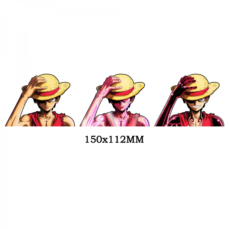 One Piece Magic 3D HD variable map car computer animation stickers price for 2 pcs