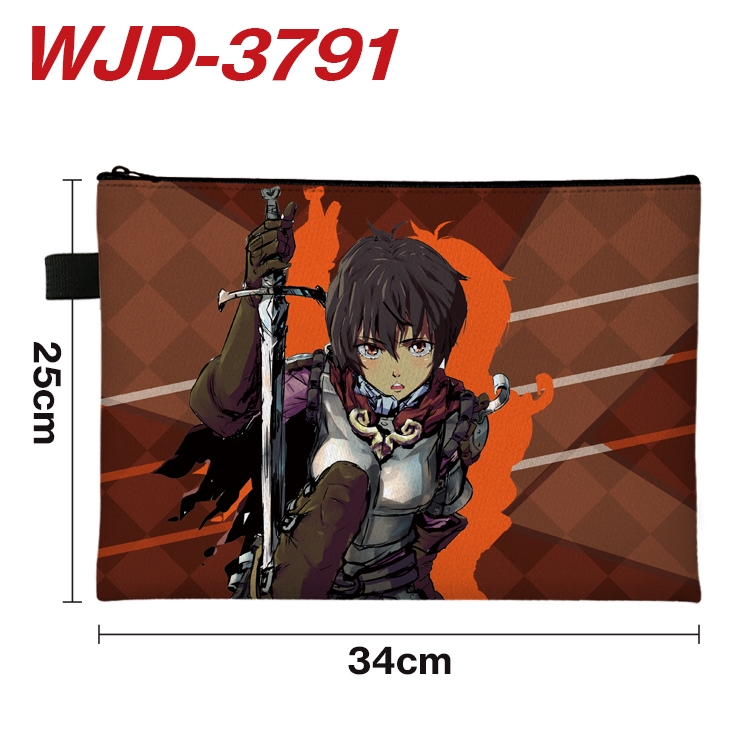 BERSERK Anime Peripheral Full Color A4 File Bag 34x25cm WJD-3791