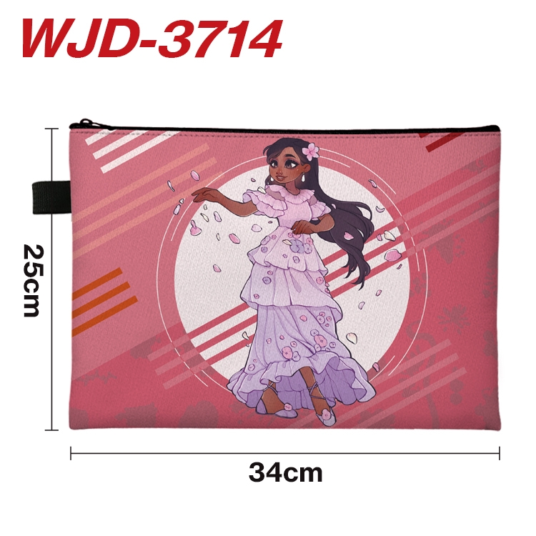 full house of magic  Anime Peripheral Full Color A4 File Bag 34x25cm WJD-3714