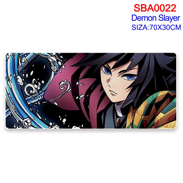 Demon Slayer Kimets Anime peripheral mouse pad 70X30CM  SBA-022