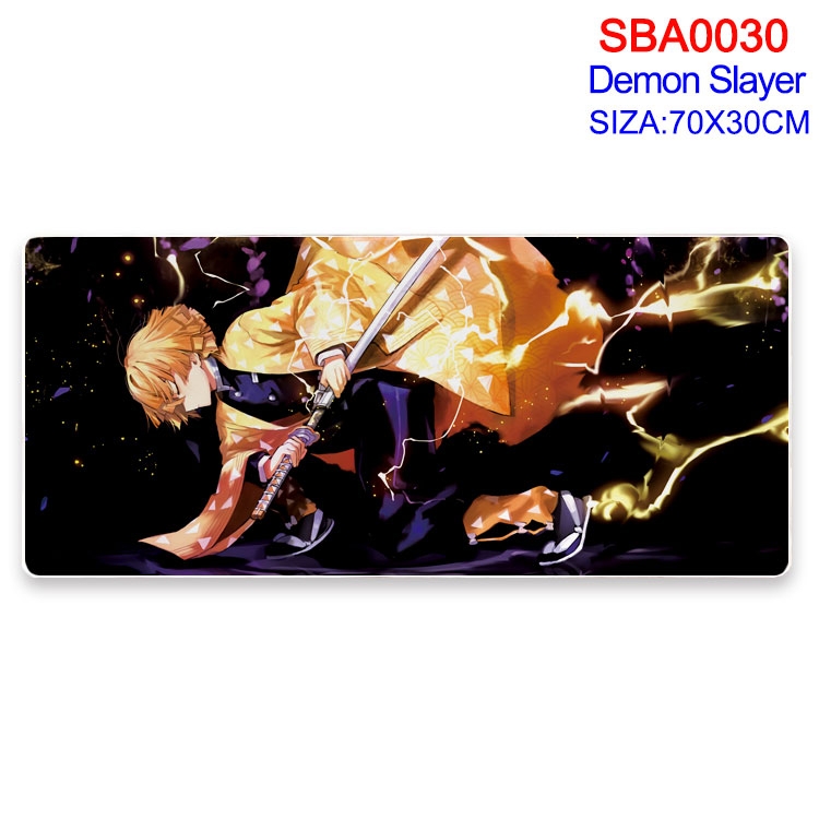 Demon Slayer Kimets Anime peripheral mouse pad 70X30CM  SBA-030