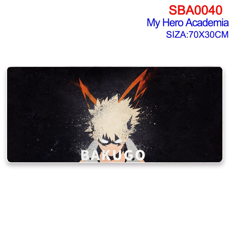 My Hero Academia Anime peripheral mouse pad 70X30CM SBA-040