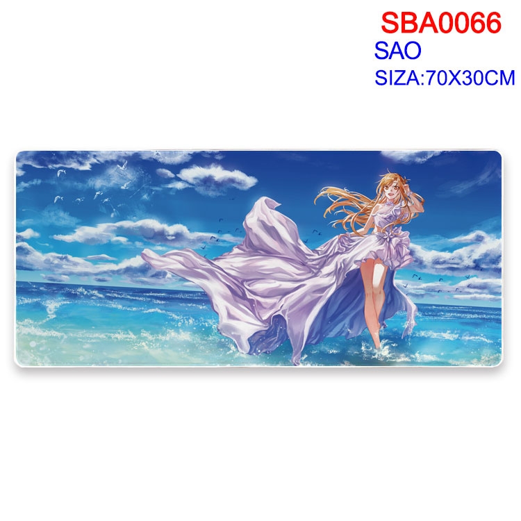 Sword Art Online Anime peripheral mouse pad 70X30CM  SBA-066