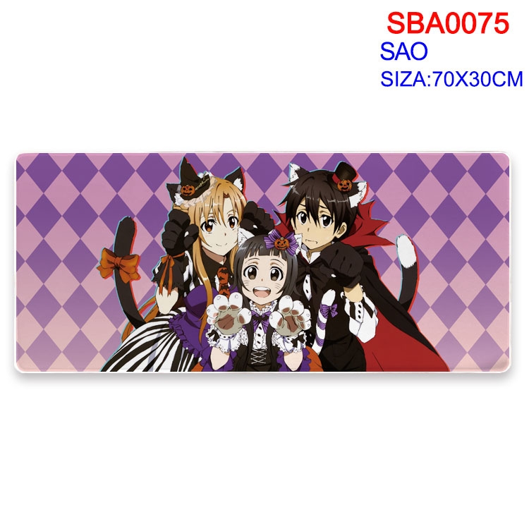 Sword Art Online Anime peripheral mouse pad 70X30CM SBA-075