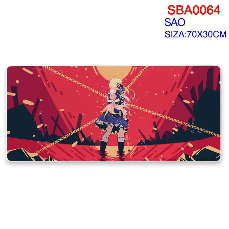Sword Art Online Anime peripheral mouse pad 70X30CM SBA-064