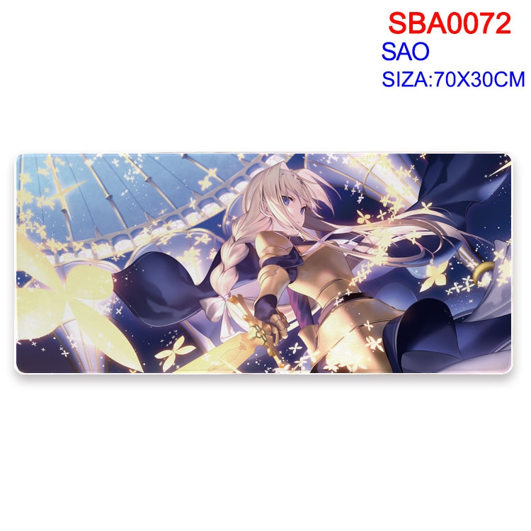 Sword Art Online Anime peripheral mouse pad 70X30CM SBA-072