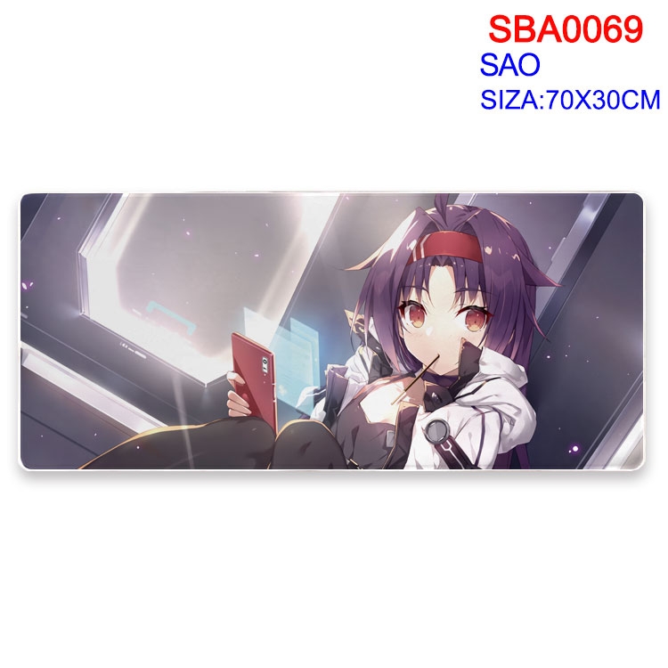 Sword Art Online Anime peripheral mouse pad 70X30CM SBA-069