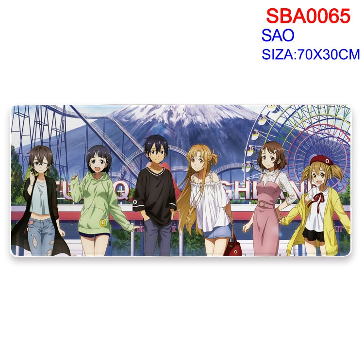 Sword Art Online Anime peripheral mouse pad 70X30CM SBA-065