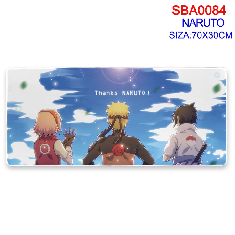 Naruto Anime peripheral mouse pad 70X30CM  SBA-084