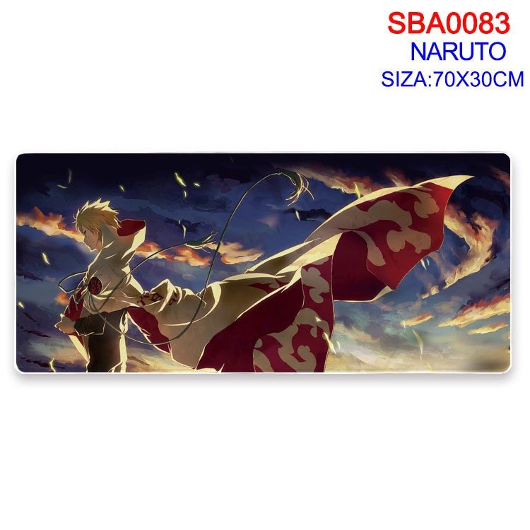 Naruto Anime peripheral mouse pad 70X30CM SBA-083