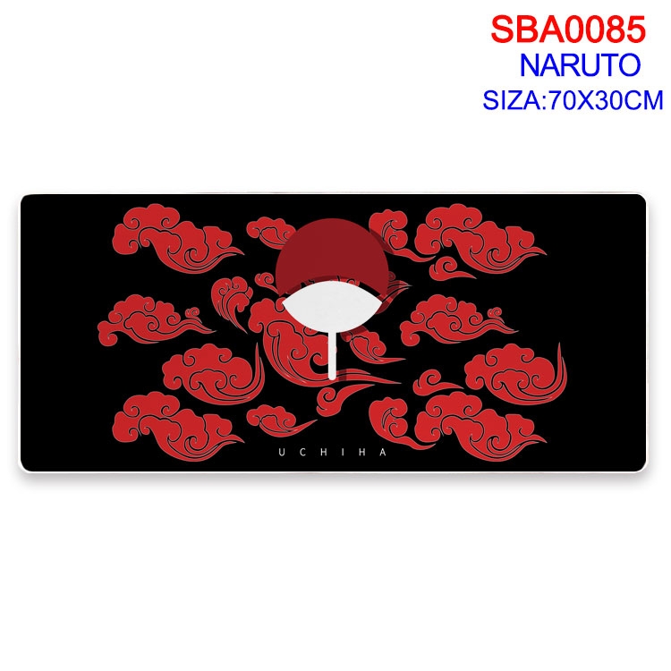 Naruto Anime peripheral mouse pad 70X30CM  SBA-085