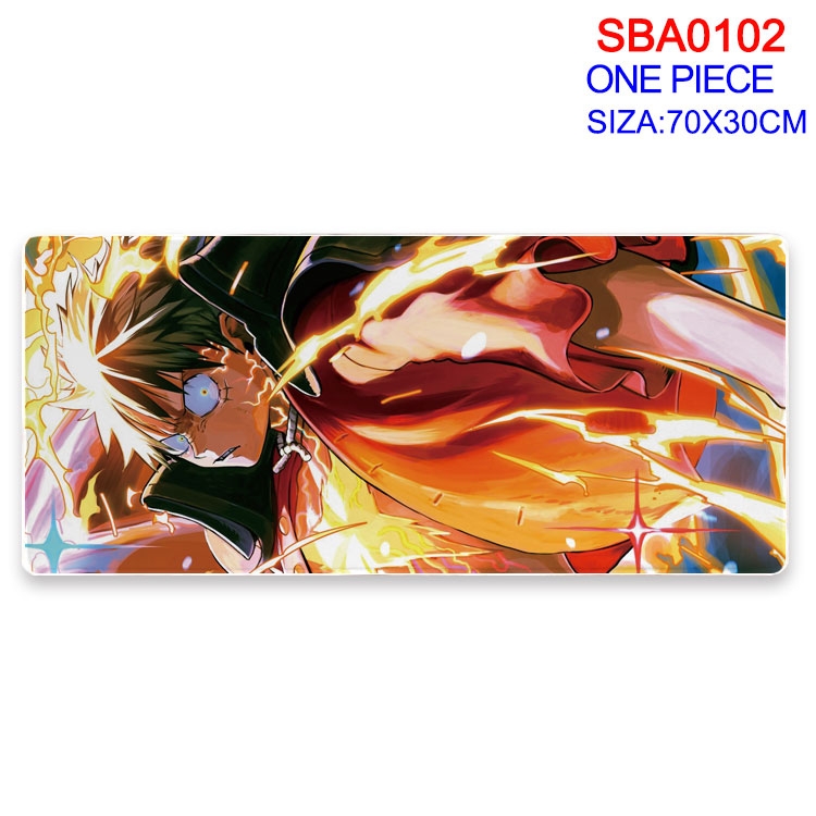 One Piece Anime peripheral mouse pad 70X30CM  SBA-102