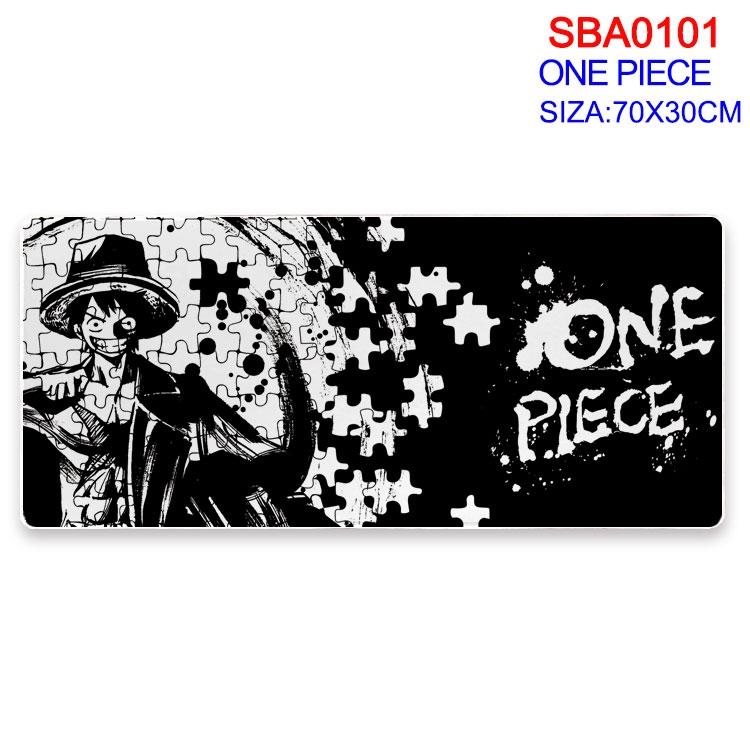 One Piece Anime peripheral mouse pad 70X30CM  SBA-101