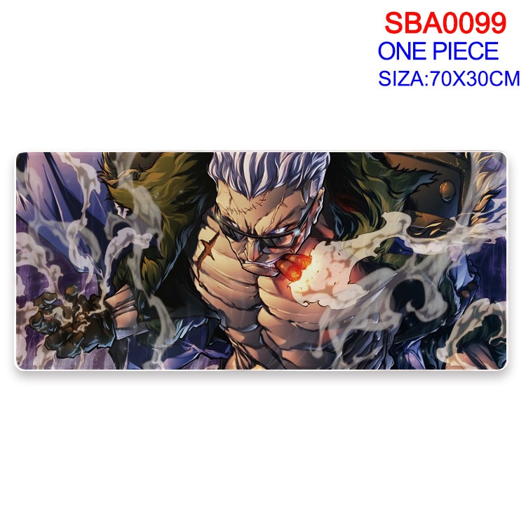 One Piece Anime peripheral mouse pad 70X30CM SBA-099