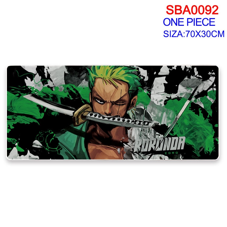 One Piece Anime peripheral mouse pad 70X30CM  SBA-092