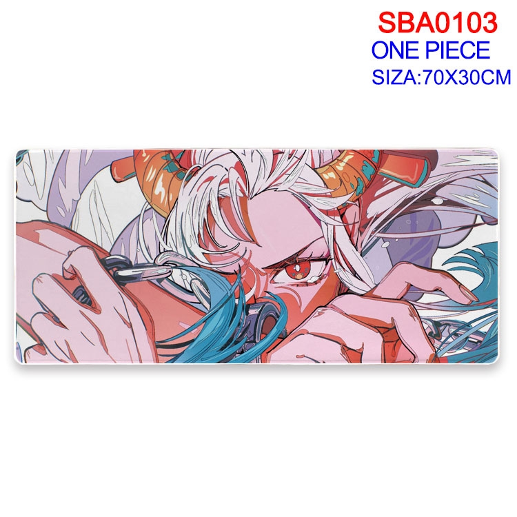 One Piece Anime peripheral mouse pad 70X30CM  SBA-103