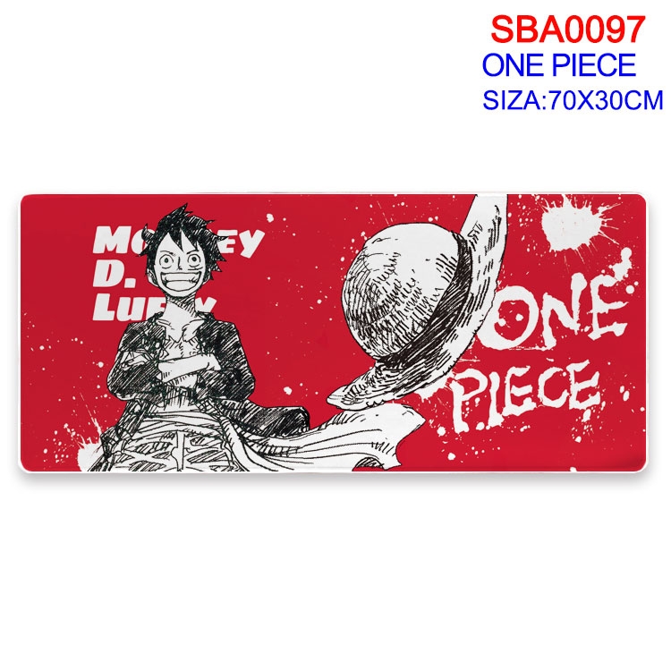 One Piece Anime peripheral mouse pad 70X30CM  SBA-097