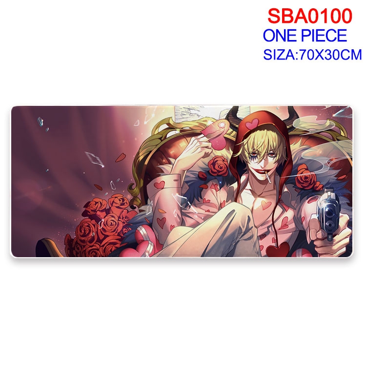 One Piece Anime peripheral mouse pad 70X30CM  SBA-100