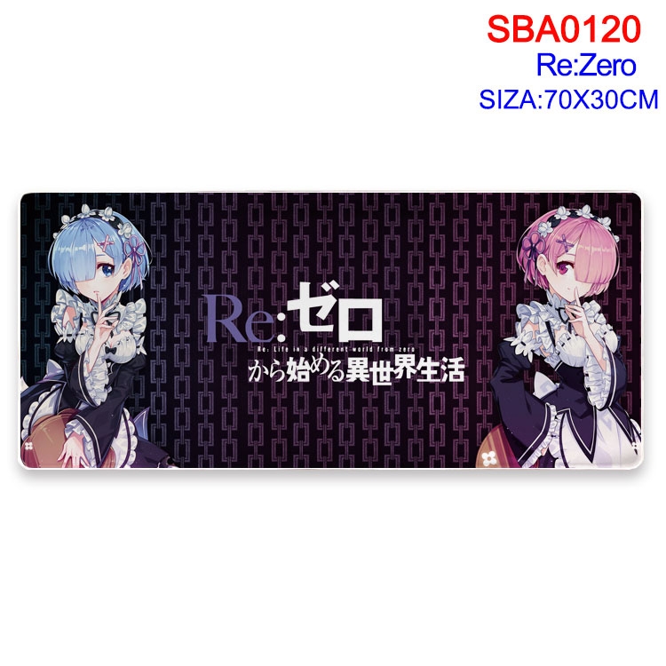 Re:Zero kara Hajimeru Isekai Seikatsu Anime peripheral mouse pad 70X30CM  SBA-120