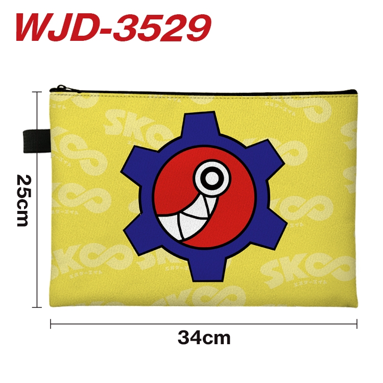 SK∞ Anime Peripheral Full Color A4 File Bag 34x25cm  WJD-3529