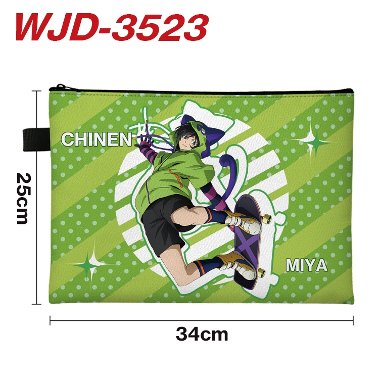 SK∞ Anime Peripheral Full Color A4 File Bag 34x25cm  WJD-3523
