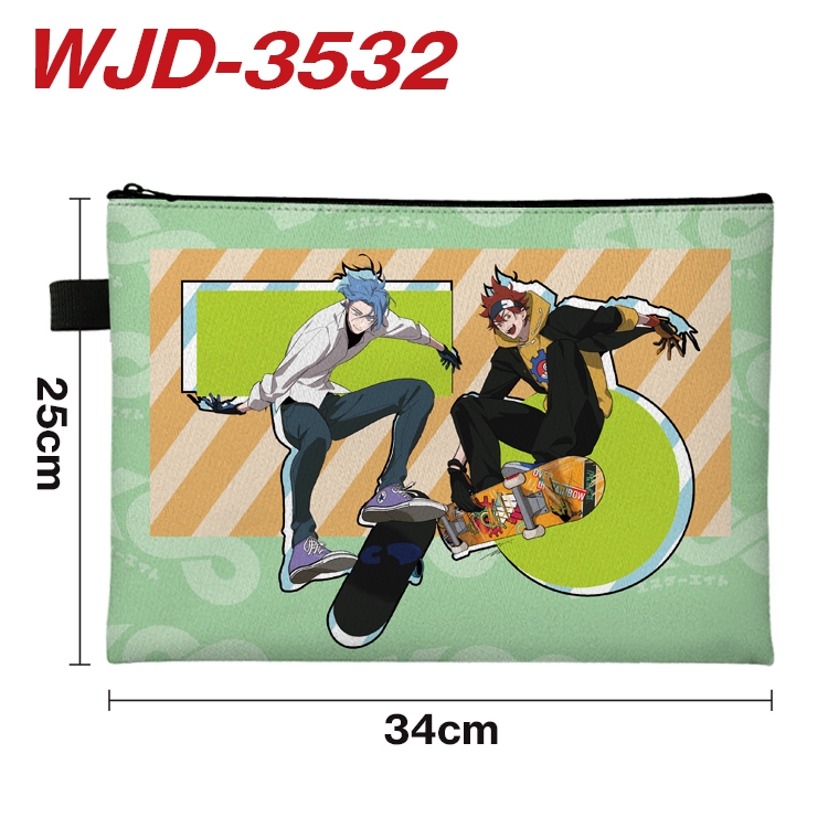 SK∞ Anime Peripheral Full Color A4 File Bag 34x25cm WJD-3532