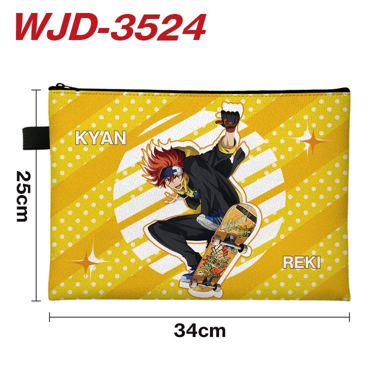 SK∞ Anime Peripheral Full Color A4 File Bag 34x25cm WJD-3524