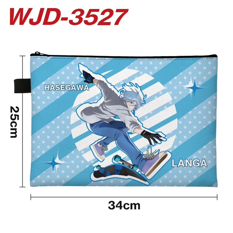 SK∞ Anime Peripheral Full Color A4 File Bag 34x25cm  WJD-3527