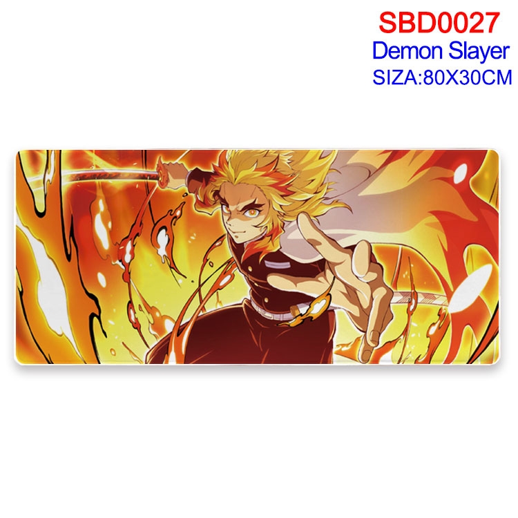 Demon Slayer Kimets Anime peripheral mouse pad 80X30CM SBD-027