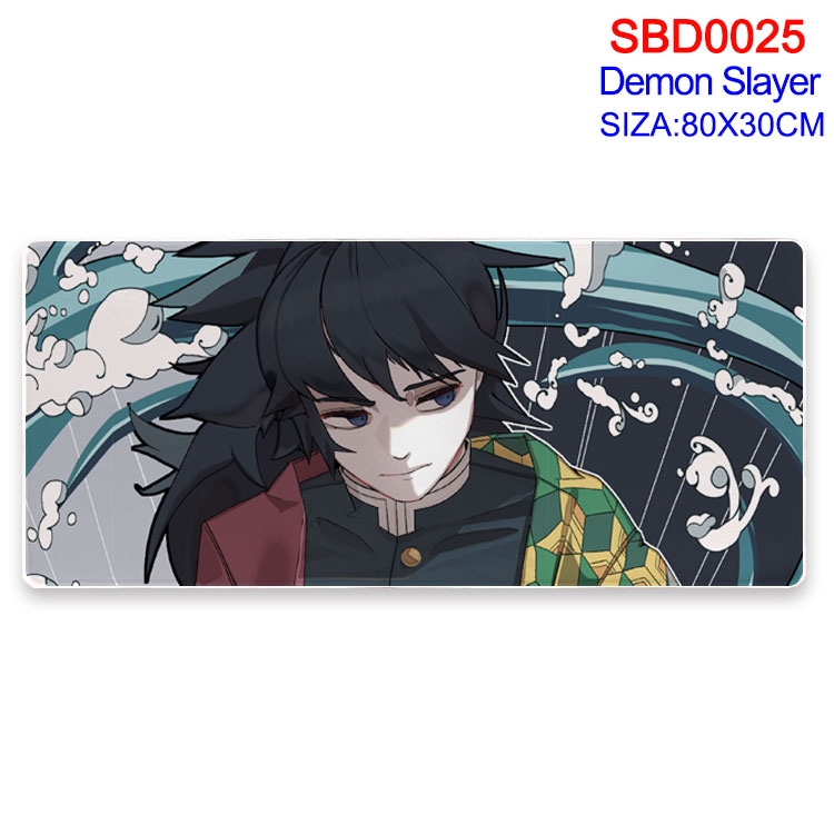 Demon Slayer Kimets Anime peripheral mouse pad 80X30CM SBD-025