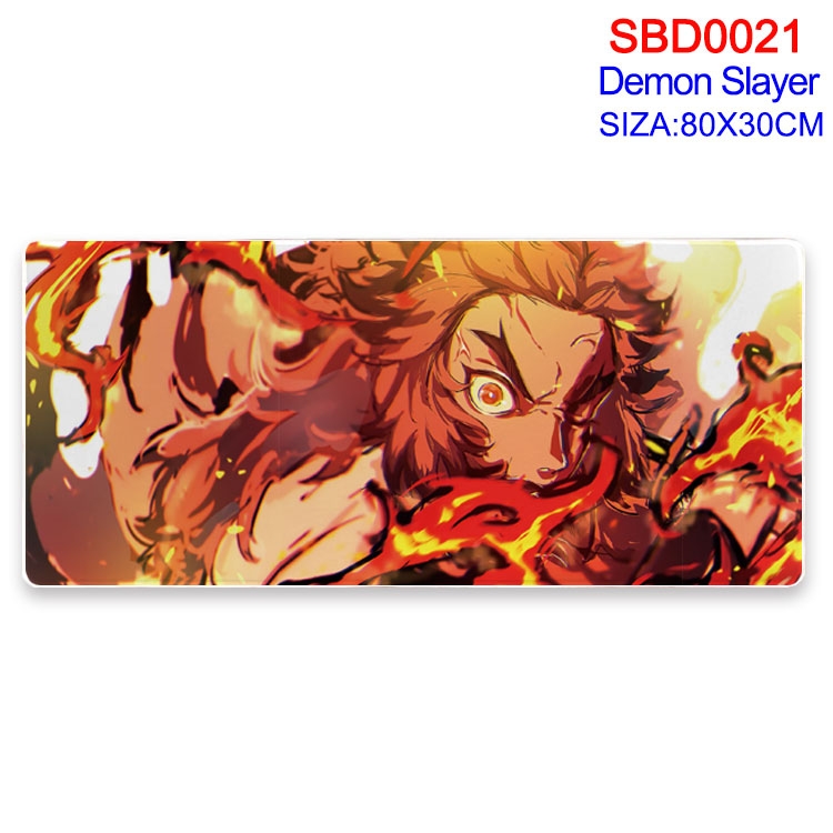 Demon Slayer Kimets Anime peripheral mouse pad 80X30CM SBD-021