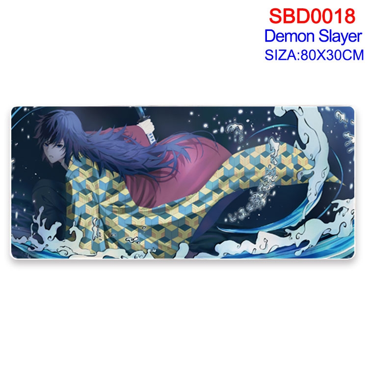 Demon Slayer Kimets Anime peripheral mouse pad 80X30CM  SBD-018