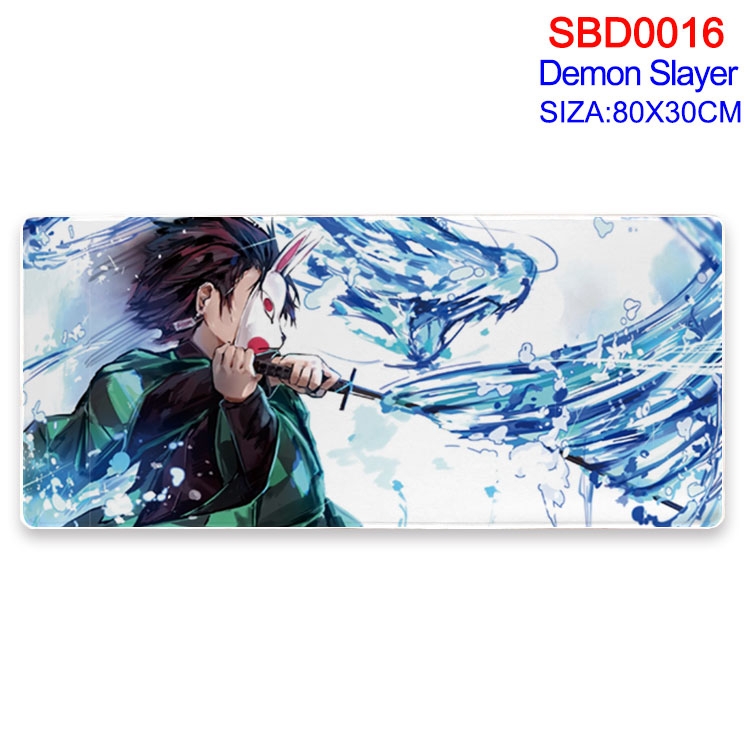 Demon Slayer Kimets Anime peripheral mouse pad 80X30CM  SBD-016