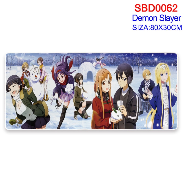 Sword Art Online Anime peripheral mouse pad 80X30CM SBD-062
