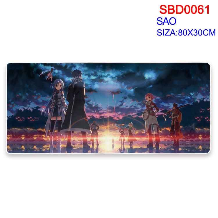 Sword Art Online Anime peripheral mouse pad 80X30CM SBD-061