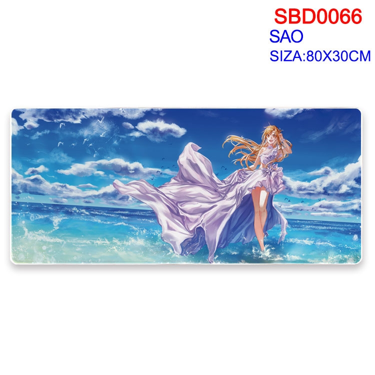 Sword Art Online Anime peripheral mouse pad 80X30CM  SBD-066