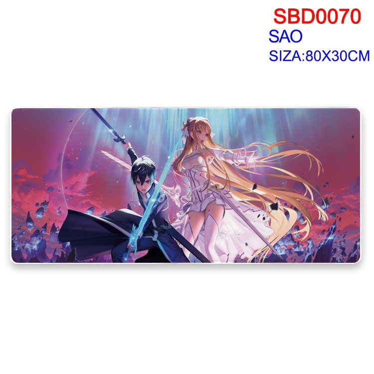 Sword Art Online Anime peripheral mouse pad 80X30CM SBD-070