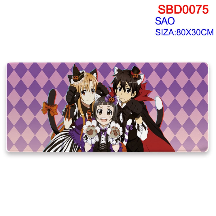 Sword Art Online Anime peripheral mouse pad 80X30CM SBD-075