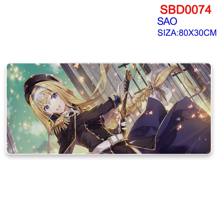 Sword Art Online Anime peripheral mouse pad 80X30CM SBD-074