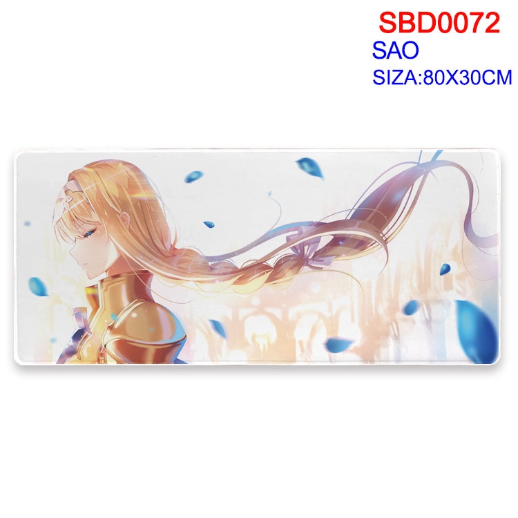Sword Art Online Anime peripheral mouse pad 80X30CM SBD-071
