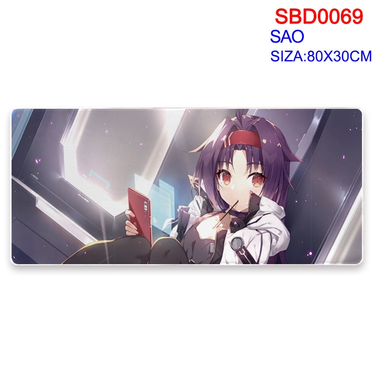Sword Art Online Anime peripheral mouse pad 80X30CM  SBD-069