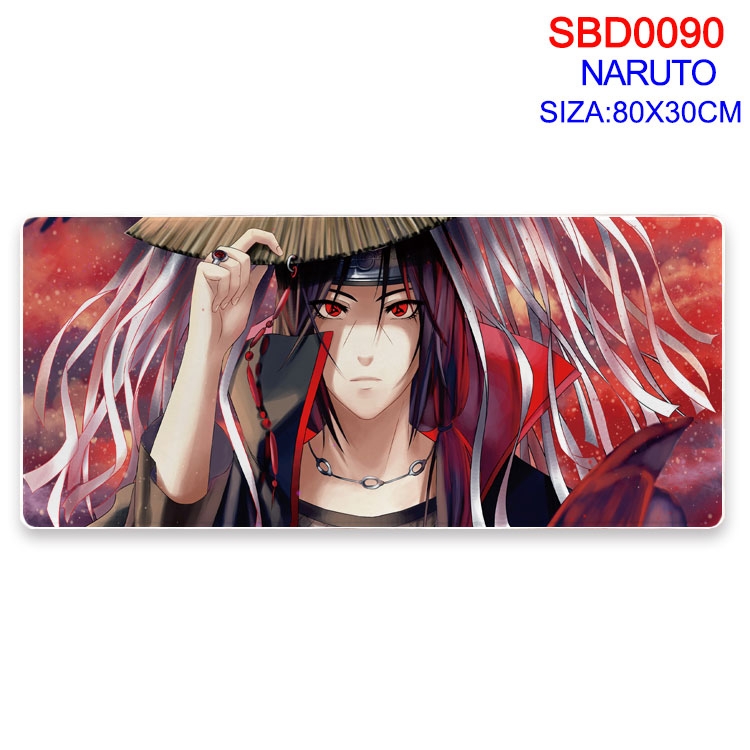 Naruto Anime peripheral mouse pad 80X30CM SBD-090