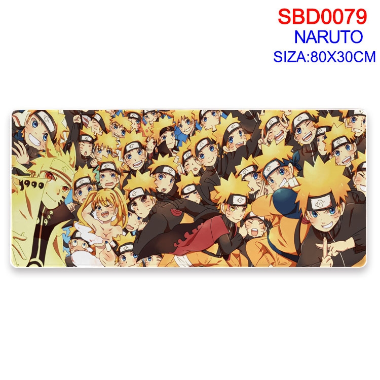 Naruto Anime peripheral mouse pad 80X30CM SBD-079