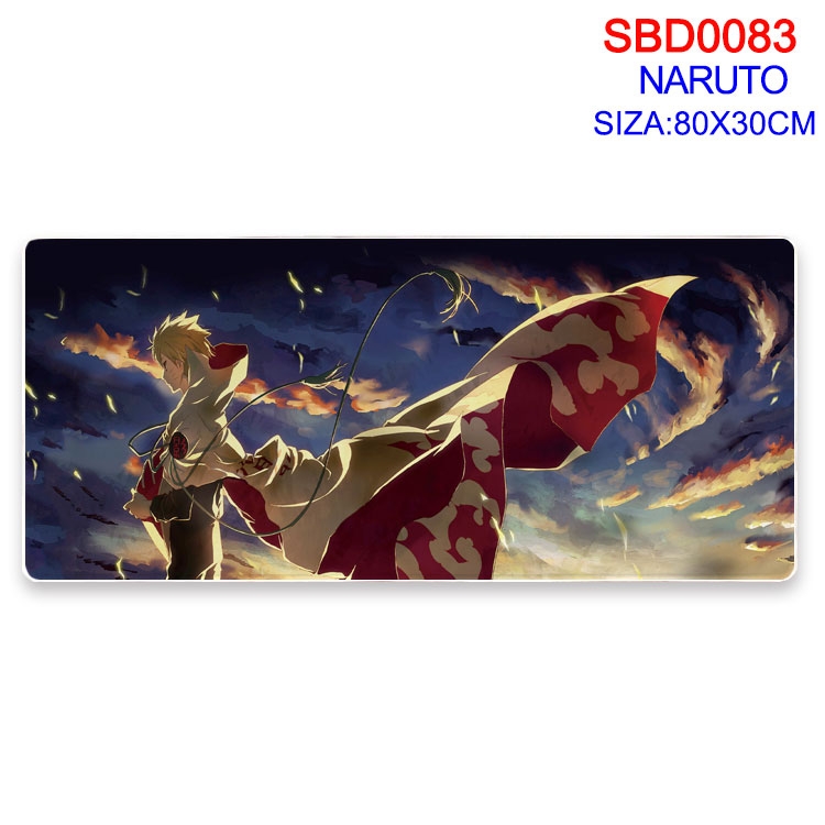 Naruto Anime peripheral mouse pad 80X30CM SBD-083